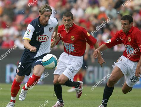 Atleticos Captain Fernando Torres L Fights Editorial Stock Photo