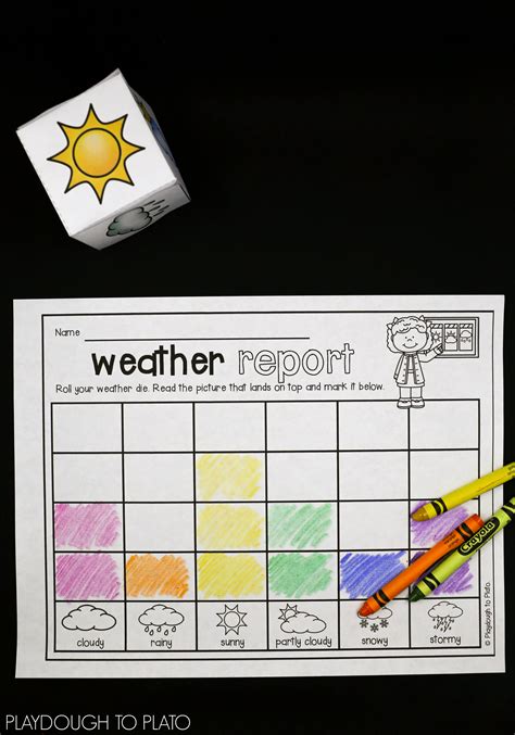 Weather Chart For Preschoolers