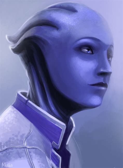 Liara V2 By Mabiruna On Deviantart Digital Artist Mass Effect