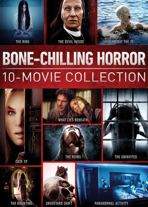 Horror 10 Movie Collection Dvd International Shipping