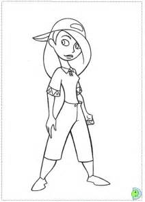 Kim Possible Coloring Pages To Download And Print For Free