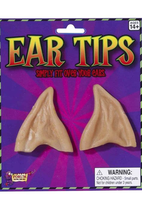 Pointy Elf Ear Tips Prosthetic Spock Tips Prosthetic Elf Ear Tips