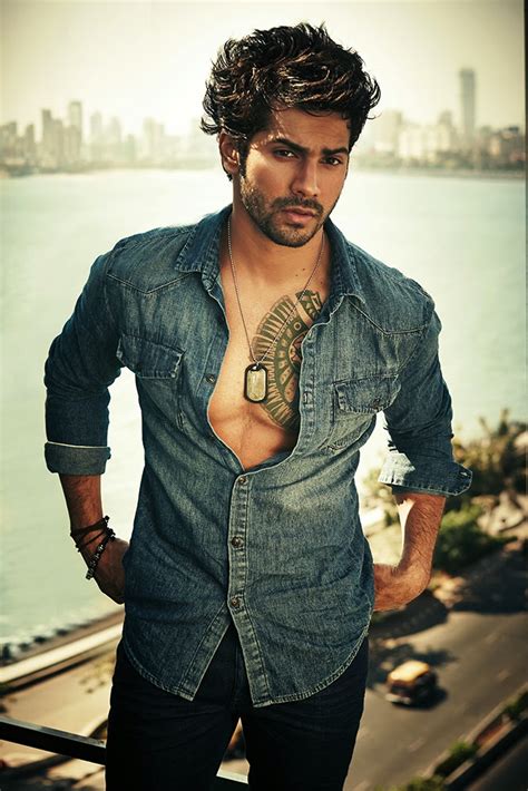 Varun dhawan now has a brand new tattoo and that too for the film. Shirtless Bollywood Men: November 2014