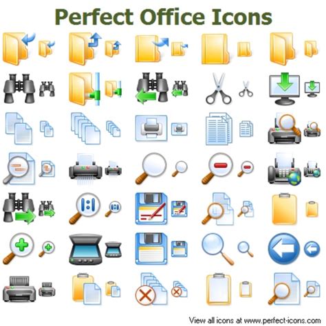 Perfect Office Icons Free Images At Vector Clip Art