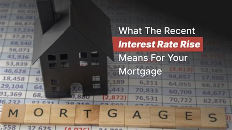 What Interest Rate Rise Means For Your Mortgage