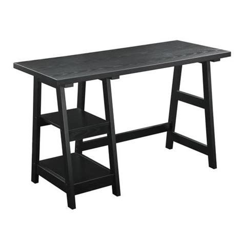 But go wild and choose student desks with a traditional wooden finish like cherry or oak for a more classic feel. Convenience Concepts Designs2Go 47-in Black Modern ...