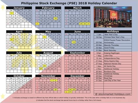 Holidays In Philippines Printable Calendar Template Printable
