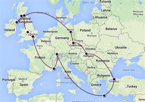 Starren In Der Mitte Von Nirgendwo Hoch Western Europe Trip Itinerary
