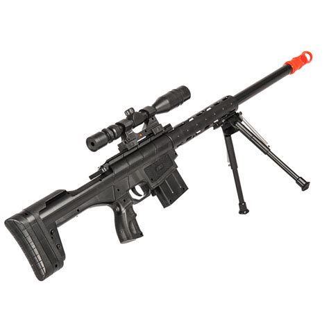 But did you check ebay? 250 FPS Spring Airsoft Sniper Rifle Gun With Laser Scope Sig