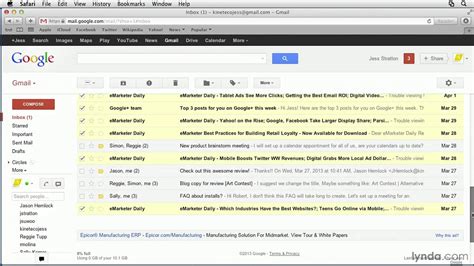 Forward multiple emails at once in gmail. Gmail tutorial: Working with multiple messages at a time ...