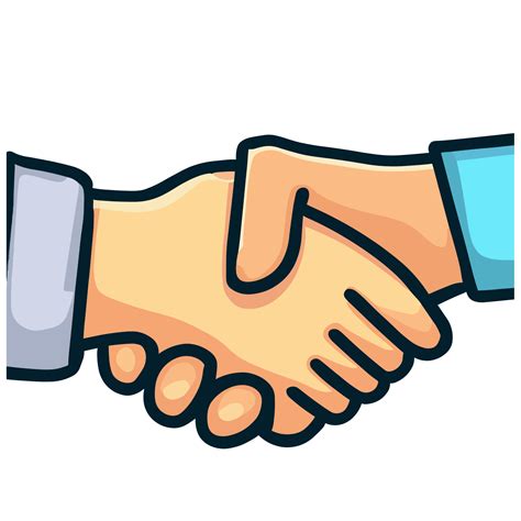 Hand Shaking Clipart