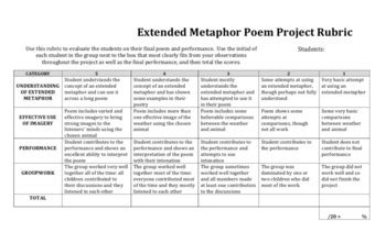 Extended Metaphor Poetry Writing Projects PBL By NextLesson TPT