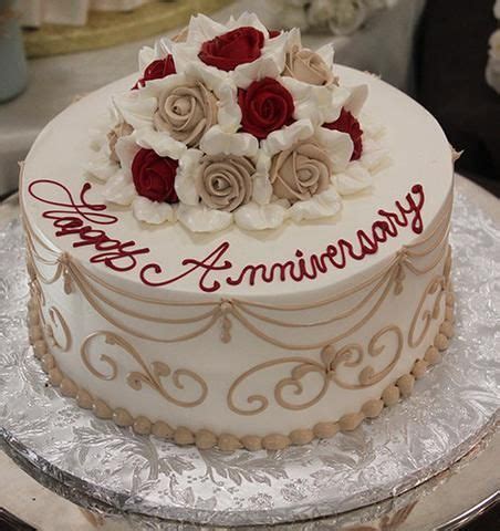 Below is the list of traditional gifts for wedding anniversaries in the uk. An-015 | Happy anniversary cakes, 40th anniversary cakes ...