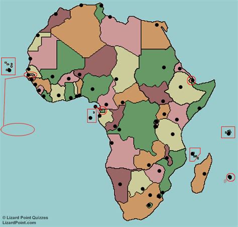 Kompenzovat Obt N D B N Africa Map With Capitals Pokrytec Neh B Se Ocel