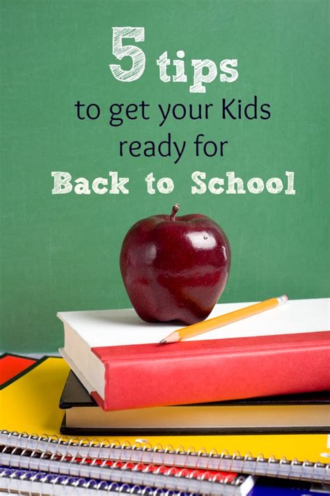 5 Tips To Get Your Kids Ready For Back To School A Cup Full Of Sass
