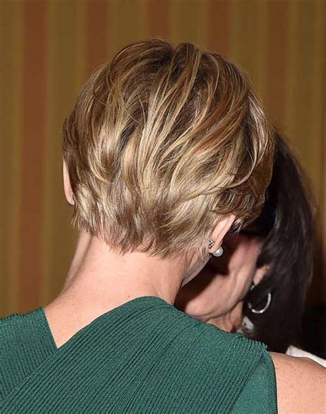 Stylist Back View Short Pixie Haircut Hairstyle Ideas 31