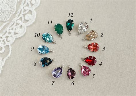 ADD ON Additional Swarovski Pendant Crystal Dangle Drop Charm