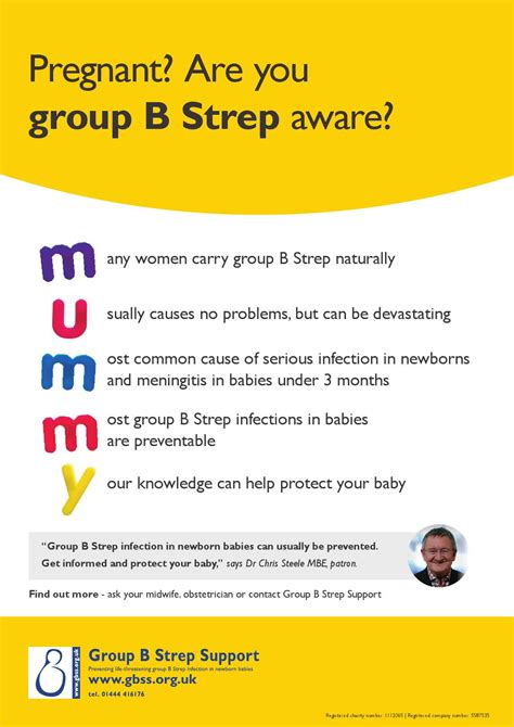 Issuu Pregnant Are You Group B Strep Aware Poster By Group B Strep Support