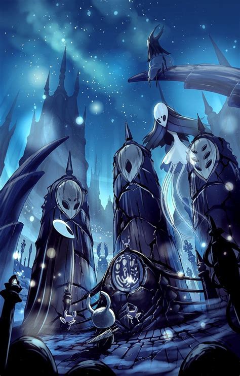 Hollow Knight Dreamers Arte De Videojuegos Arte De Personajes