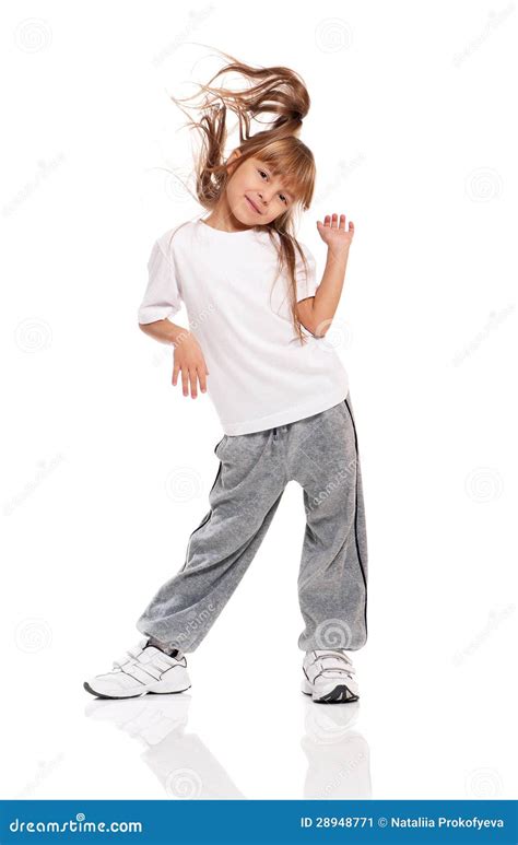 Little Girl Dancing Stock Image Image Of Lifestyle Childhood 28948771