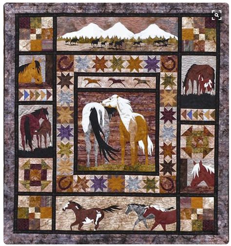Pin By Ed Derwent On Art Quilts Wildlife Quilts Horse Quilt Quilts
