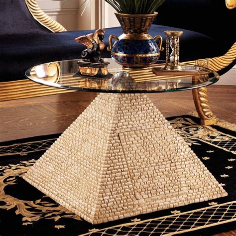 With a wide variety of styles and materials, coffee tables from ashley homestore are a great option if you need durability and versatility. Design Toscano Great Egyptian Pyramid Coffee Table ...