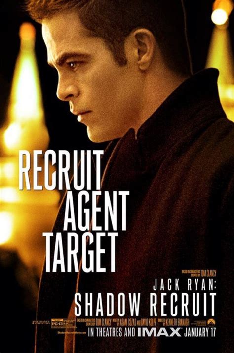 Chris pine plays a young jack ryan, starring with kevin costner, keira knightley and kenneth branagh, who also directs. Jack Ryan: Shadow Recruit DVD Release Date | Redbox ...