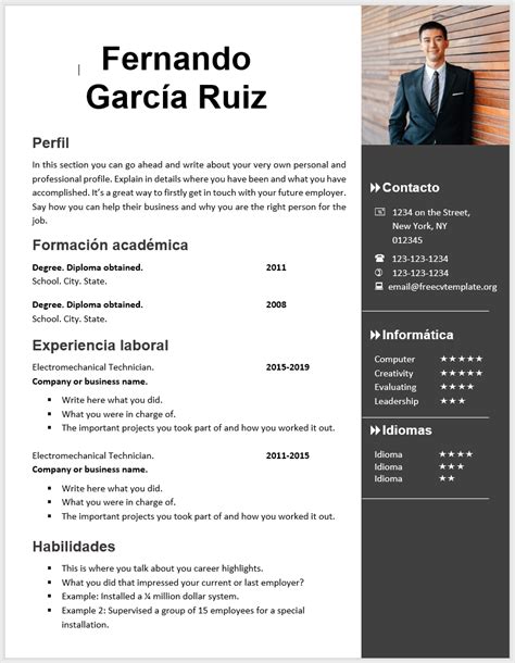 25 modelos de plantillas de currículum, totalmente editables en word; Las 20 mejores plantillas de curriculum vitae en Word para ...