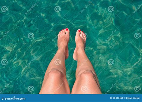 Women Legs Stock Photo Image Of Recreational Resort
