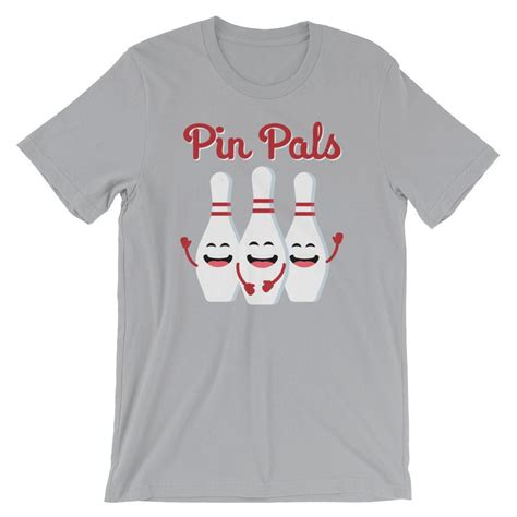 Funny Bowling Shirt For Men Or Women Pin Pals Bowling Team Shirt Etsy
