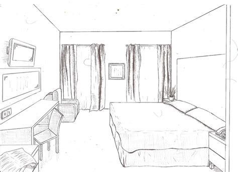 Bedroom Drawing Pencil At Getdrawings Free Download