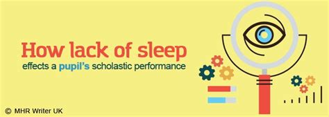 How Lack Of Sleep Effects A Pupils Scholastic Performance