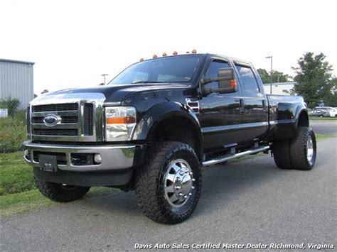 2008 Ford F 450 Super Duty Lariat Lifted Turbo Diesel 4x4 Dually Crew