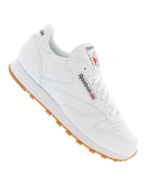 Reebok Mens Classic Leather White Life Style Sports