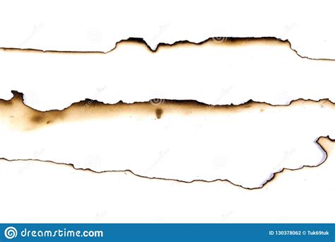 Paper Burned Old Grunge Abstract Background Texture Stock Photo Image