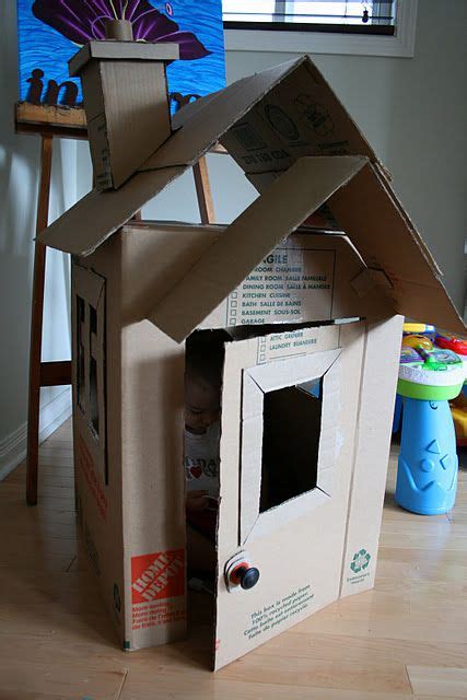 Cardboard Box House Cardboard House Cardboard Box Houses Cardboard