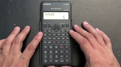 Cómo usar la calculadora fx 82MS para calcular raíces YouTube