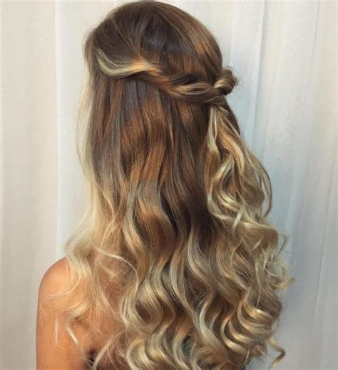 50 Half Up Half Down Hairstyles For Everyday And Party Looks