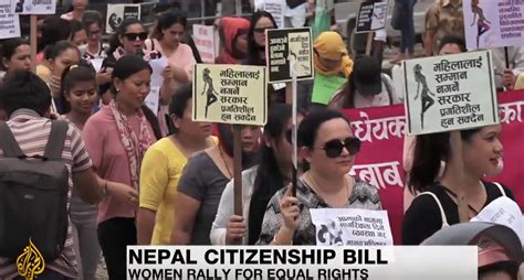 Female Activists In Nepal Call For Equality On Citizenship Bill
