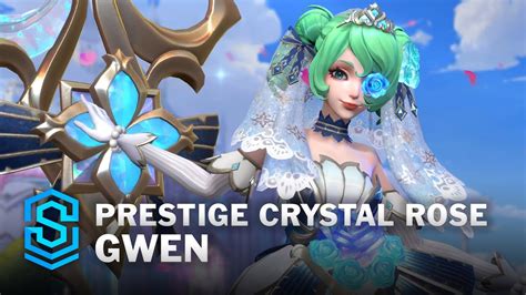 Prestige Crystal Rose Gwen Wild Rift Skin Spotlight Youtube