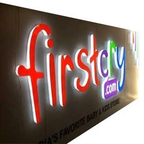 Acrylic Led Glow Sign Board For Promotional At Rs 300square Feet In
