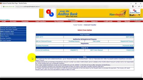 Andhra bank has a huge user base in india. Andhra Bank Internet Banking First Time Login - Seputar Bank