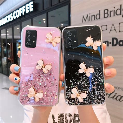 Samsung Galaxy A02 A02s A52 A72 A32 5g 4g 2021 Glitter Casing Phone