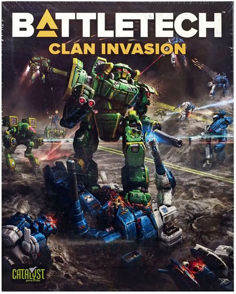 Battletech Clan Invasion Miniatures Game Expansion Catalyst Game Labs