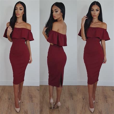It is your night after all, which means you'll be the center of attention. Aproms Off Shoulder birthday outfits Summer Dress Womens ...