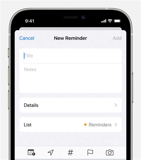 Use Reminders On Your Iphone Ipad Or Ipod Touch Apple Support
