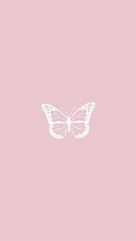 Top 55 Imagen Light Pink Background With Butterflies