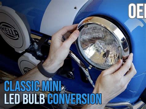 Classic Mini Diy How To Install Led Headlights On A Classic Mini
