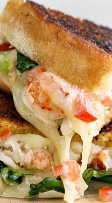Lobster Grilled Cheese Sandwich Lobster Recipes Cooking Recipes Recipes