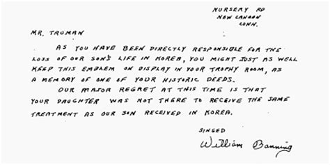 This letter should be simple, short, and sincere. All This Is That: An angry letter to President Harry S. Truman, and an angry letter he seemed to ...